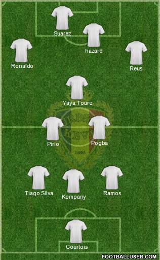 Belgium Formation 2014