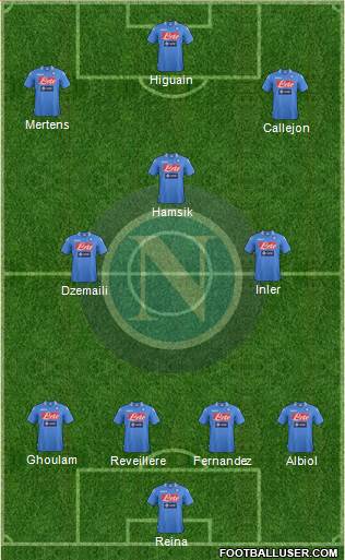 Napoli Formation 2014