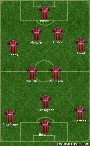 West Bromwich Albion Formation 2014