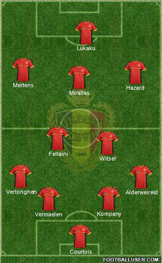 Belgium Formation 2014