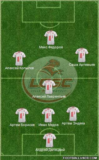 LOSC Lille Métropole Formation 2014
