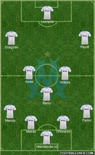 Olympique de Marseille Formation 2014
