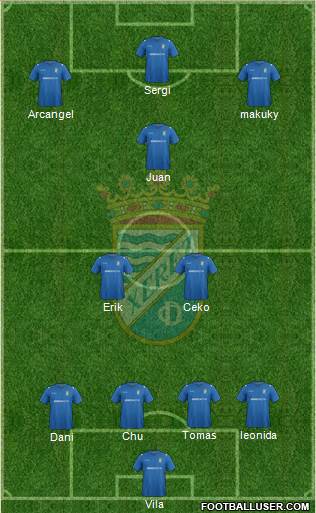 Xerez C.D., S.A.D. Formation 2014