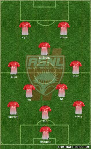 A.S. Nancy Lorraine Formation 2014