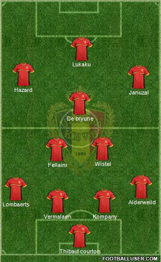Belgium Formation 2014