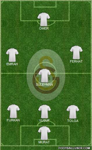 Galatasaray SK Formation 2014