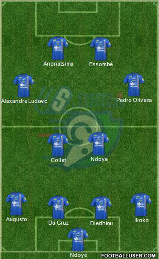 Union Sportive Créteil-Lusitanos Football Formation 2014