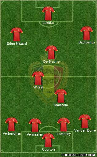 Belgium Formation 2014