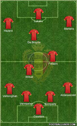 Belgium Formation 2014