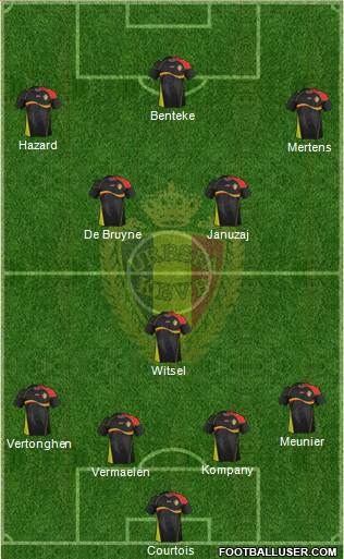 Belgium Formation 2014