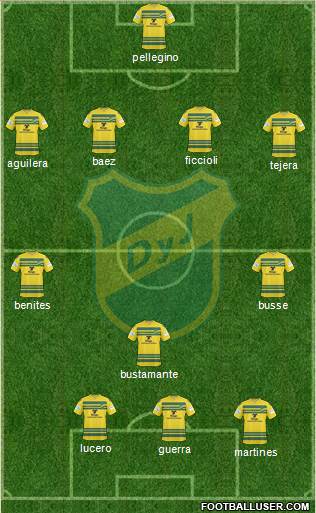 Defensa y Justicia Formation 2014