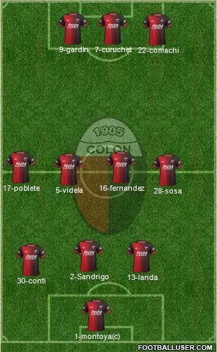 Colón de Santa Fe Formation 2014