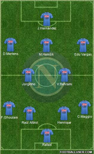 Napoli Formation 2014