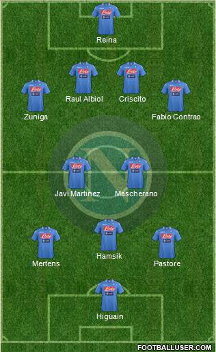 Napoli Formation 2014