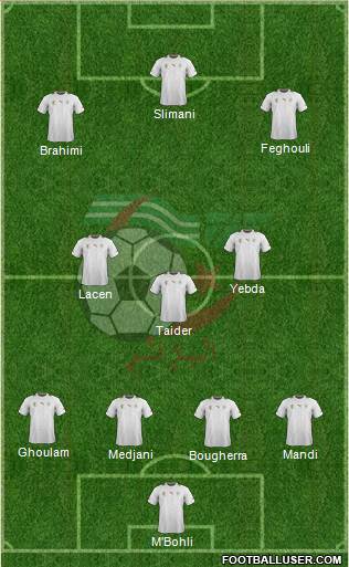 Algeria Formation 2014