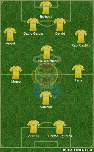 U.D. Las Palmas S.A.D. Formation 2014