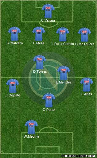Napoli Formation 2014