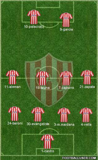 Unión de Santa Fe Formation 2014