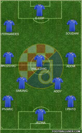 NK Dinamo Formation 2014