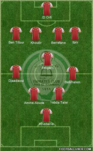 Al-Emirates Formation 2014