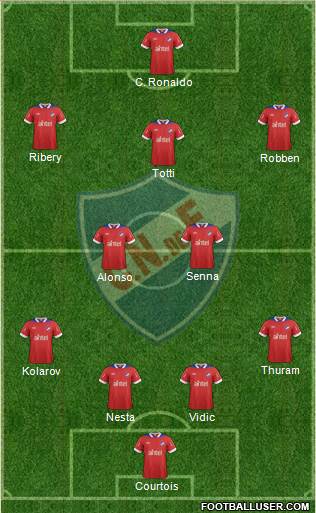 Club Nacional de Football Formation 2014