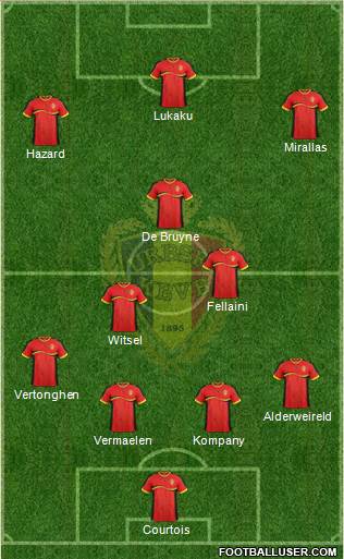 Belgium Formation 2014