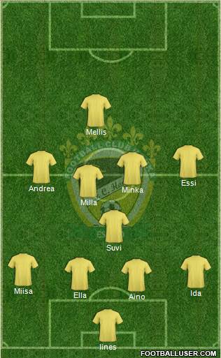 FC Honka Formation 2014