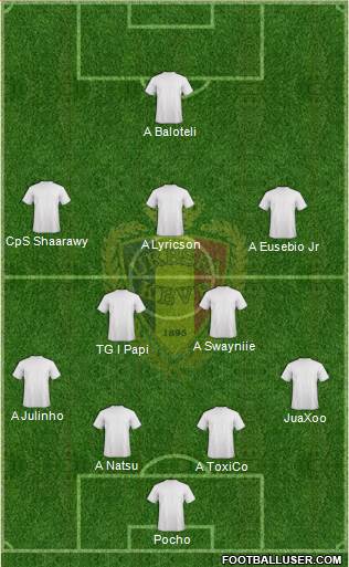 Belgium Formation 2014
