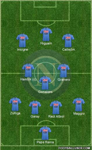 Napoli Formation 2014