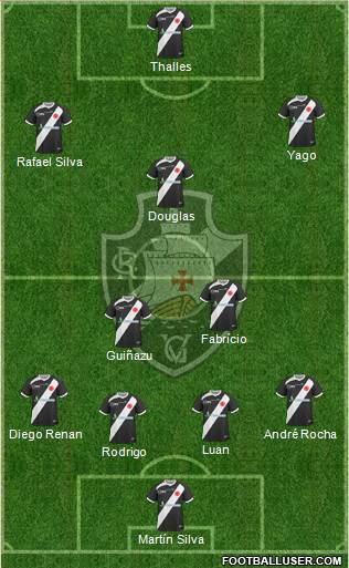 CR Vasco da Gama Formation 2014