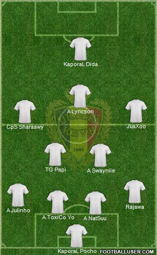 Belgium Formation 2014