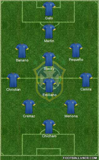 Brazil Formation 2014