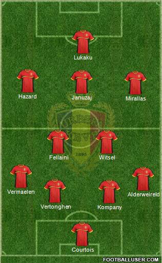 Belgium Formation 2014