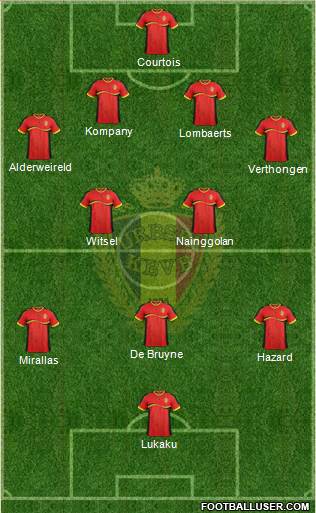 Belgium Formation 2014