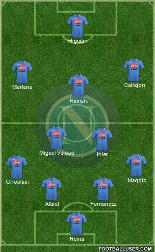 Napoli Formation 2014
