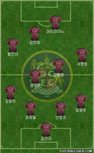 Daejeon Citizen Formation 2014