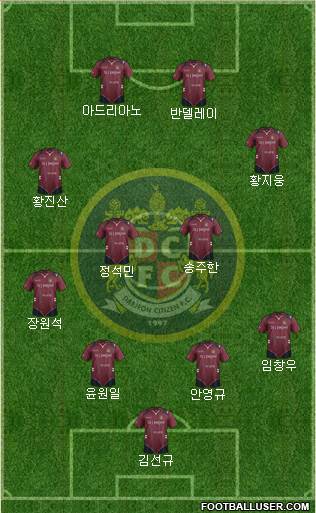 Daejeon Citizen Formation 2014