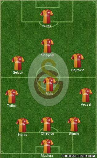 Galatasaray SK Formation 2014