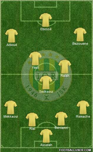 Jeunesse Sportive de Kabylie Formation 2014