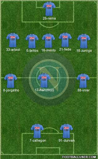 Napoli Formation 2014