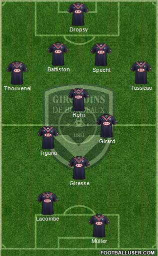 FC Girondins de Bordeaux Formation 2014