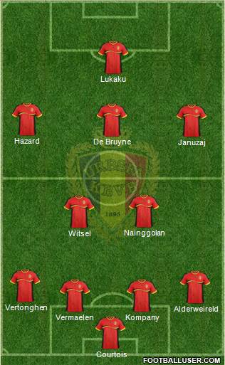 Belgium Formation 2014