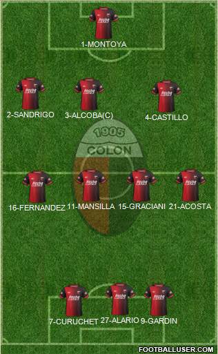 Colón de Santa Fe Formation 2014