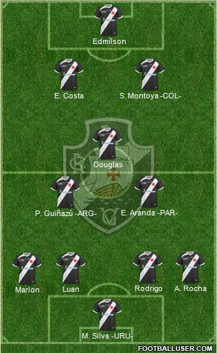 CR Vasco da Gama Formation 2014