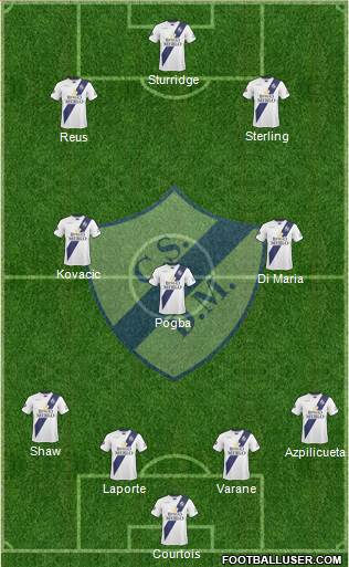 Deportivo Merlo Formation 2014