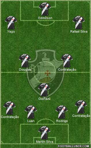 CR Vasco da Gama Formation 2014