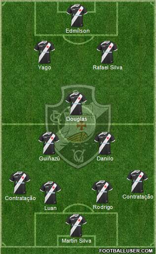 CR Vasco da Gama Formation 2014