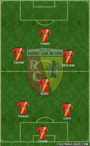 Racing Club de Lens Formation 2014