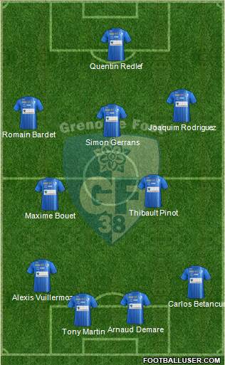 Grenoble Foot 38 Formation 2014