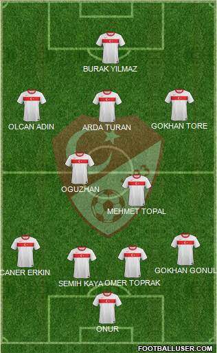 Turkey Formation 2014